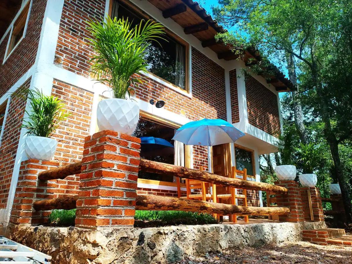 Cabaña para pareja en el bosque IB Acaxochitlán Exterior foto